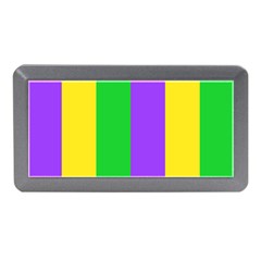 New Orleans Carnival Colors Mardi Gras Memory Card Reader (mini) by yoursparklingshop