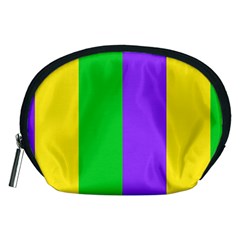 New Orleans Carnival Colors Mardi Gras Accessory Pouch (medium) by yoursparklingshop