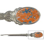 Vivid Grunge Abstract Print Letter Opener Front