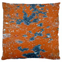 Vivid Grunge Abstract Print Large Cushion Case (Two Sides)