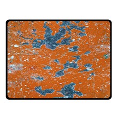 Vivid Grunge Abstract Print Double Sided Fleece Blanket (Small) 