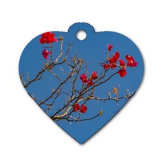 Santa Rita Flower Photo001 Dog Tag Heart (two Sides) by dflcprintsclothing