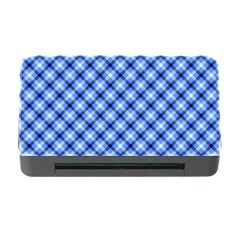 Retro Style Pattern, Scottish Tartan, Buffalo Plaid Theme Memory Card Reader With Cf by Casemiro