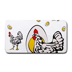 Roseanne Chicken Medium Bar Mats by EvgeniaEsenina