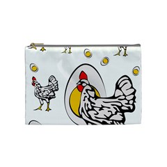 Roseanne Chicken Cosmetic Bag (medium) by EvgeniaEsenina