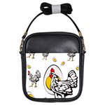 Roseanne Chicken Girls Sling Bag Front