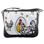 Roseanne Chicken Messenger Bag Front