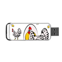 Roseanne Chicken Portable Usb Flash (two Sides) by EvgeniaEsenina