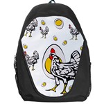 Roseanne Chicken Backpack Bag Front