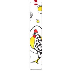 Roseanne Chicken Large Book Marks by EvgeniaEsenina