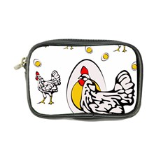 Roseanne Chicken, Retro Chickens Coin Purse by EvgeniaEsenina