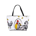 Roseanne Chicken, Retro Chickens Classic Shoulder Handbag Front