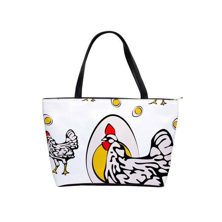 Roseanne Chicken, Retro Chickens Classic Shoulder Handbag