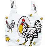 Roseanne Chicken Full Print Recycle Bag (XXL) Back