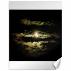 Moonscape Night Scene Canvas 12  X 16  by dflcprintsclothing