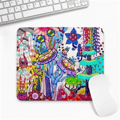 Mountain Abstract Large Mousepads by okhismakingart