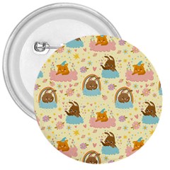 I Am Sleepy 3  Buttons by designsbymallika