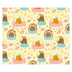 I Am Sleepy Double Sided Flano Blanket (small)  by designsbymallika