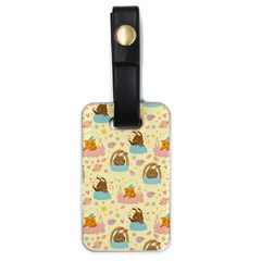 I Am Sleepy Luggage Tag (one Side) by designsbymallika