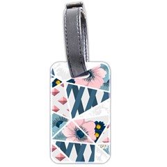 Patchwork  Luggage Tag (two Sides) by designsbymallika