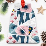 Patchwork  Bell Ornament (Two Sides) Front