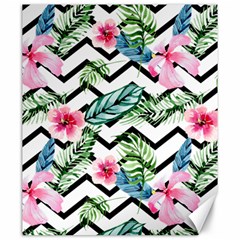 Tropical Zig Zag Pattern Canvas 20  X 24  by designsbymallika