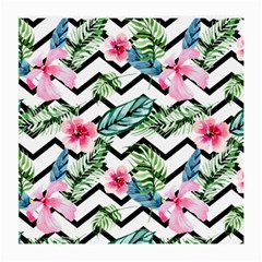 Tropical Zig Zag Pattern Medium Glasses Cloth by designsbymallika