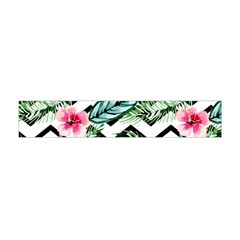 Tropical Zig Zag Pattern Flano Scarf (mini) by designsbymallika