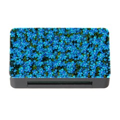 Blue Sakura Forest  Tree So Meditative And Calm Memory Card Reader with CF