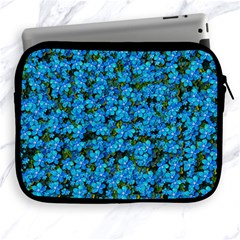 Blue Sakura Forest  Tree So Meditative And Calm Apple Ipad 2/3/4 Zipper Cases by pepitasart