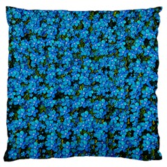 Blue Sakura Forest  Tree So Meditative And Calm Standard Flano Cushion Case (One Side)