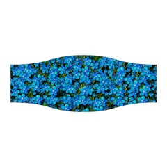 Blue Sakura Forest  Tree So Meditative And Calm Stretchable Headband