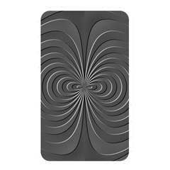 Abstract Metallic Spirals, Silver Color, Dark Grey, Graphite Colour Memory Card Reader (rectangular) by Casemiro