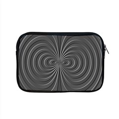 Abstract Metallic Spirals, Silver Color, Dark Grey, Graphite Colour Apple Macbook Pro 15  Zipper Case by Casemiro