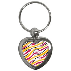 Painted Shades Key Chain (heart) by designsbymallika