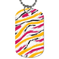 Painted Shades Dog Tag (one Side) by designsbymallika