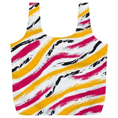 Painted Shades Full Print Recycle Bag (xl) by designsbymallika