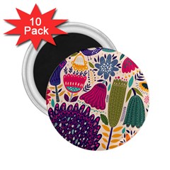 Spring Pattern 2.25  Magnets (10 pack) 