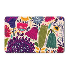 Spring Pattern Magnet (rectangular) by designsbymallika