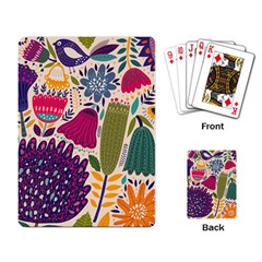 Spring Pattern Playing Cards Single Design (Rectangle)