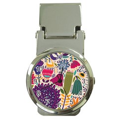 Spring Pattern Money Clip Watches