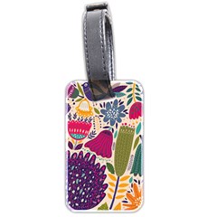 Spring Pattern Luggage Tag (two Sides) by designsbymallika