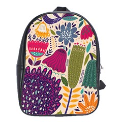 Spring Pattern School Bag (XL)