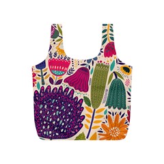 Spring Pattern Full Print Recycle Bag (S)