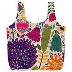 Spring Pattern Full Print Recycle Bag (XL)