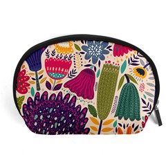 Spring Pattern Accessory Pouch (Large)