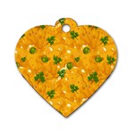 When Cheese Is Love Dog Tag Heart (Two Sides) Front