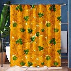 When Cheese Is Love Shower Curtain 60  X 72  (medium)  by designsbymallika