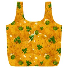 When Cheese Is Love Full Print Recycle Bag (xxl)