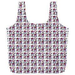 60s Ombre Hair Girl White Full Print Recycle Bag (xxl) by snowwhitegirl